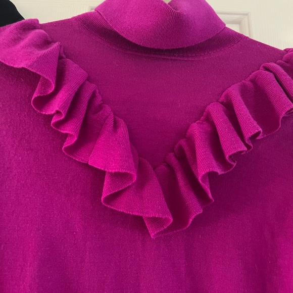 J Crew Bundle of two turtleneck ruffle and zip wrist sweaters - Picture 6 of 13